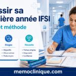 réussir sa première année IFSI fiche infirmier simple et conseils