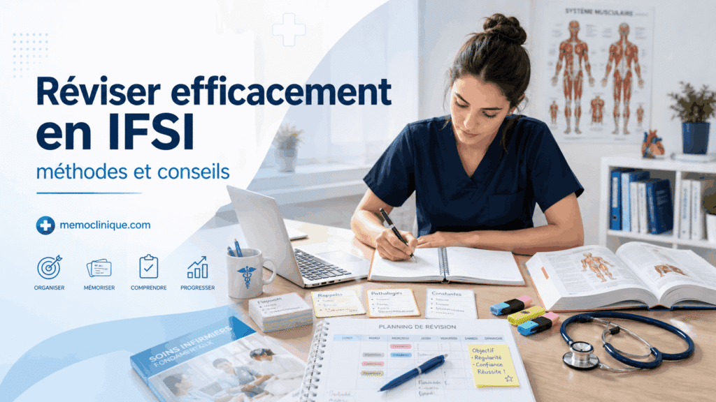 réviser efficacement en IFSI méthodes fiches et organisation