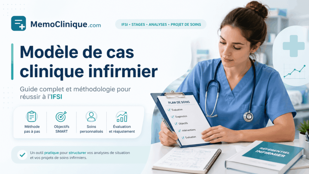 modèle de cas clinique infirmier