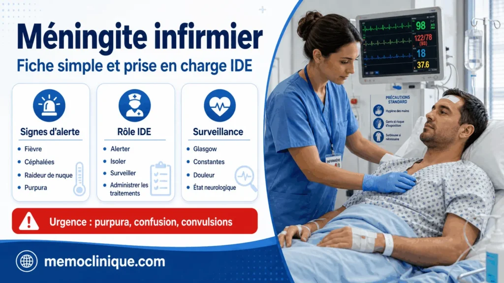 méningite infirmier