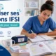 étudiant infirmier avec planning de révision