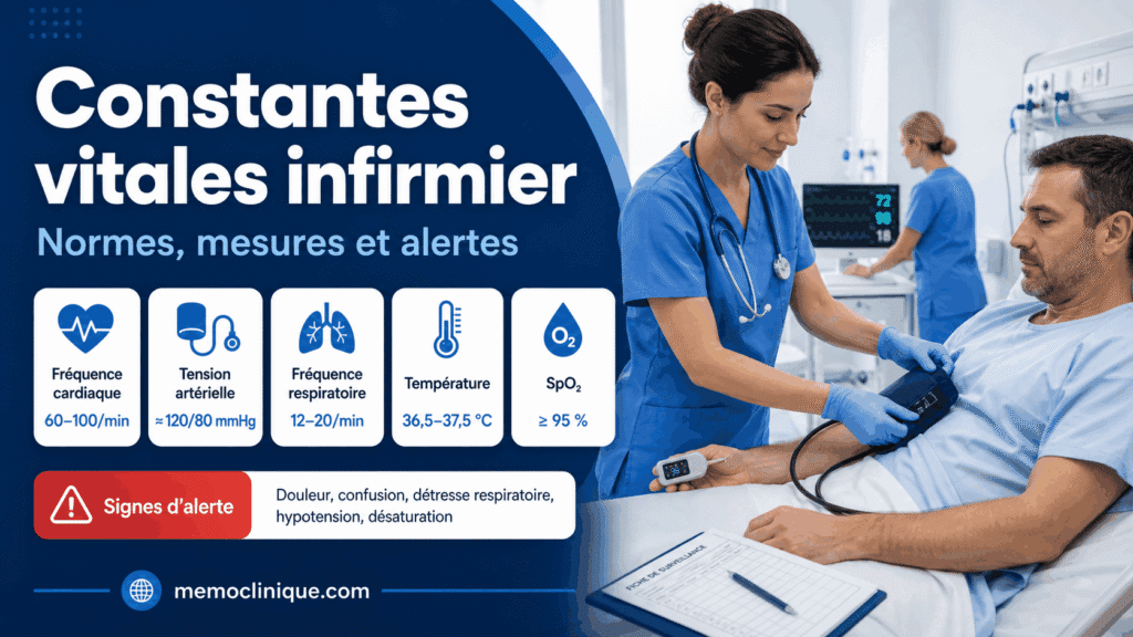 constantes vitales infirmier normes mesures et jugement clinique