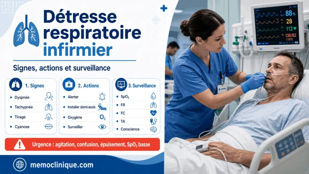 détresse respiratoire infirmier