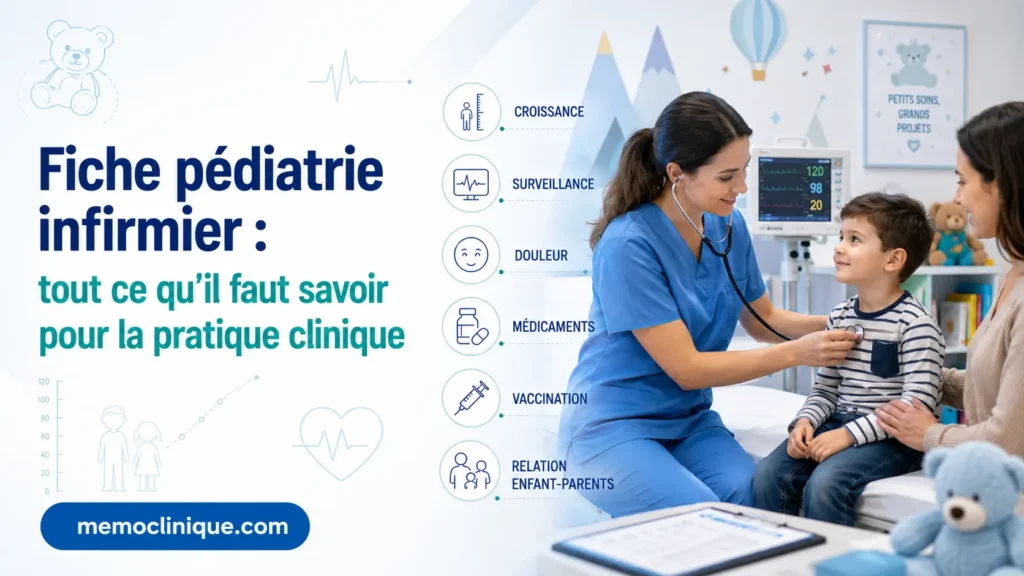 fiche pédiatrie infirmier