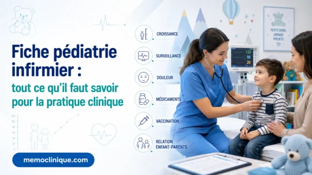 fiche pédiatrie infirmier