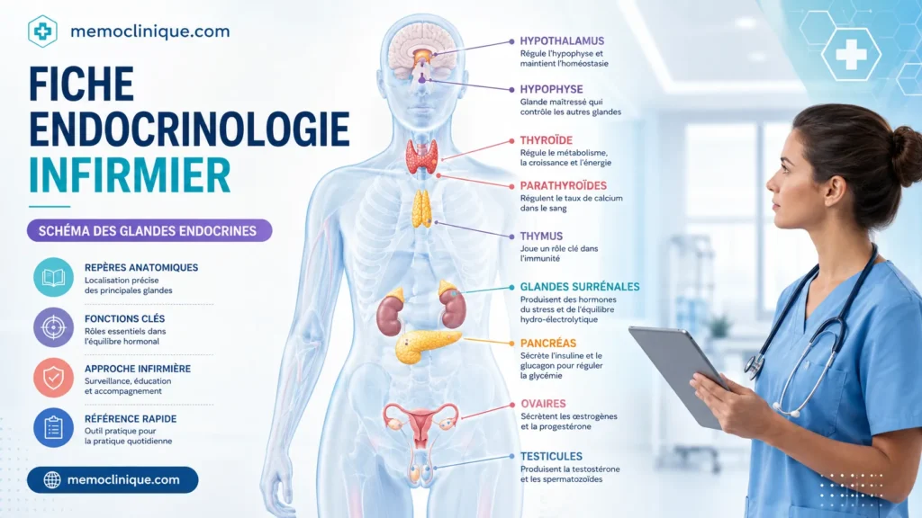 fiche endocrinologie infirmier